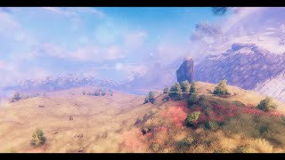 Valheim Plains ambience with soundtrack [upl. by Aicul]