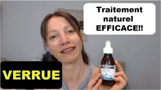 Traitement naturel pour verrue extremement efficace  Argent colloidal [upl. by Leahcimed]