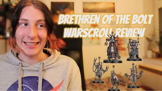 Brethren of The Bolt Warscroll review for the new Underworlds Edition [upl. by Merline]