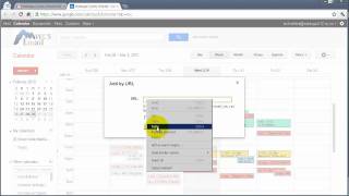 Adding a Calendar by URL in Google Calendar [upl. by Arhaz]