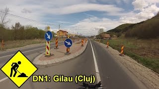 Status lucrari DN1  sat Gilau jud Cluj 16042017 [upl. by Otit]