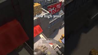 😱No Fall Damage Bug In CS2😱 cs2 shorts [upl. by Afesoj998]