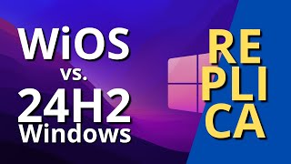 💻 WIOS 24H2 vs Windows Oficial  RÉPLICA  🔥 [upl. by Yasnyl106]