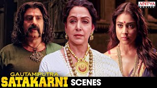 Gautamiputra Satakarni Movie Scenes  NBK  Shriya Saran Hema Malini  Aditya Movies [upl. by Annaerda989]