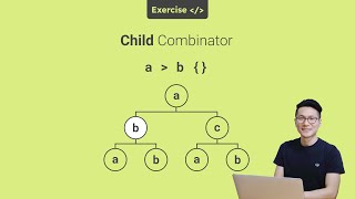 Child combinator selector  🚀 Exercise CSS selectors css CSSselectors [upl. by Jaquelin]