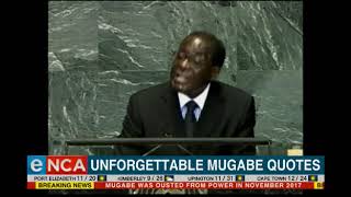 Unforgettable Mugabe quotes [upl. by Naed584]