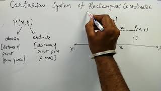 Cartesian System of Rectangular Co ordinate Part 1  location of point  Kamaldheeriya [upl. by Jan]