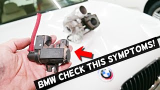 What Are The Symptoms Of Bad Boost Solenoid BMW F10 F30 F32 F36 F01 E60 E90 F22 E87 F25 F26 X1 X2 X3 [upl. by Htiel626]