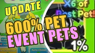 Clicker Champions Pets UPDATE New Event Pets NEW 600 Pet  Roblox [upl. by Netsrik158]