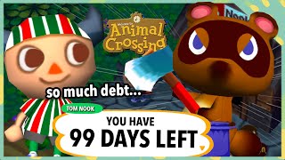 I Spent 100 Days In Animal Crossingon the Nintendo Gamecube [upl. by Amlas]