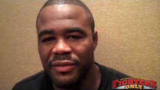 Rashad Evans responds to Rampage and the Fans [upl. by Gerdi356]