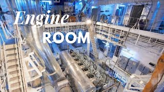 Steam Turbine  LNG Ship Engine Room Video Tour [upl. by Bill627]