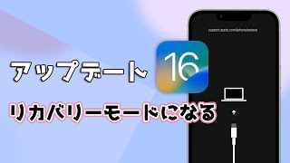 iOS 16 アップデートがリカバリーモードになる｜データ損失なしで修復 [upl. by Donna]