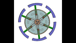 Self locking expanding mechanism 1 outer spring [upl. by Ikciv20]