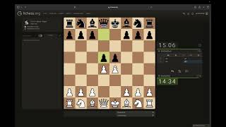 Chess Game 397  BlackmarDiemer Gambit Lemberger Countergambit Endgame Variation [upl. by Ahsemac394]