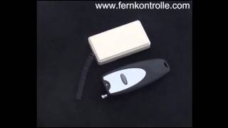 50M Mini Funk Vibrator  Rüttler Sender amp Empfänger mit Alarm Funktion [upl. by Amme]