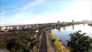 voo drone Beira Rio Itumbiara souzao fpv [upl. by Heyes]