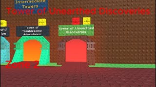 Tower of Unearthed Discoveries  Zone 2 JToH [upl. by Lenwood]