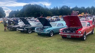 American Stars and Stripes Tatton Park Classic Car Show 6724 [upl. by Rezeile]