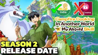 Campfire Cooking In Another World Season 2 Release Date  Hindi Dub  Muse IN  Jio Cinema [upl. by Adien225]