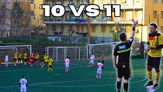 10 VS 11 per TUTTA la PARTITA 🏆 SECONDA CATEGORIA ⚽Mattew98 matteogotta [upl. by Akeme735]