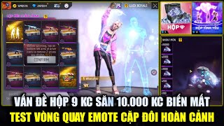 Test Vòng Quay Cặp Đôi Hoàn Cảnh Emote Đôi Cực Đáng Yêu  Vấn Đề Hộp 10000 KC Biến Mất  Free Fire [upl. by Candi]