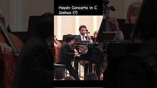 Haydn Concerto in C Major Joshua 7 haydn haydnconcerto classicalmusic pianoconcerto [upl. by Wyly]