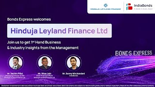 IndiaBonds Welcomes The Management Of Hinduja Leyland Finance Ltd [upl. by Eolhc]