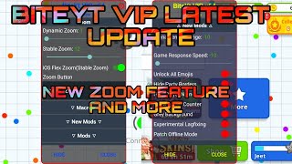 AGARIO 2283 BITEYTVIP X64 50  NEW FEATURES  iOS FLEX ZOOM ON ANDROID [upl. by Poliard]