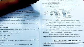 what is Ion Exchange process in Engineering Chemistry in Telugu IonExchangeprocess [upl. by Aerdnod481]