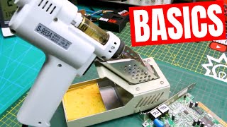 Desoldering Gun Basics in ONE Minute [upl. by Sunil939]