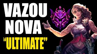 VAZOU NOVA SKIN quotULTIMATE NOVO ELO E MAIS [upl. by Nnaeirb893]