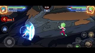 Goku blue vs Kefla Dragon Ball Tournament [upl. by Mairb]