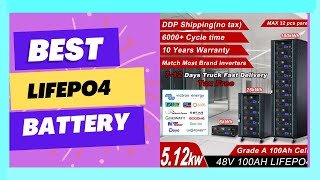 48V 100Ah 200Ah Lifepo4 Battery Pack [upl. by Adiehsar]