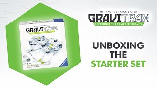 Unboxing the GraviTrax Starter Set by Ravensburger [upl. by Cesaria]