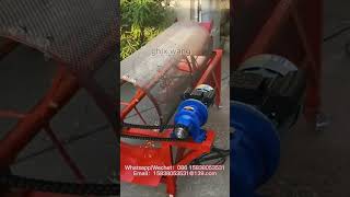 Drum screen machine soil separatorsand screen machine drum screen machine [upl. by Ayekal]