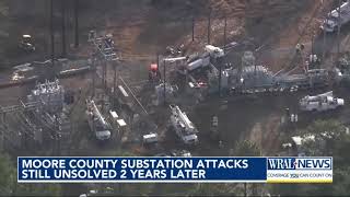 Moore County substation attacks still unsolved two years later [upl. by Yahsed848]