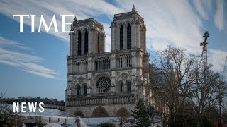 See Notre Dame Cathedrals New Interior Five Years After Devastating Fire [upl. by Nimra]