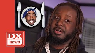 TPain Sparks Madness By Saying Tupac Would Have Gotten “Lyrically Ate” [upl. by Yasmeen]