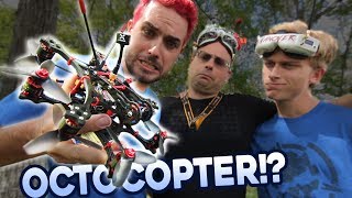 3 INCH OCTOCOPTER  You Build It We Fly It [upl. by Aikel174]