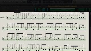 Trinity Grade 1 Stoneroller Drum Beat Full [upl. by Lletnahc]