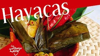 Recetas para Navidad  Hayacas Ecuatorianas [upl. by Ahseret738]