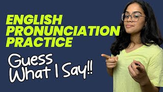 English Pronunciation Practice  Listening Game howtopronounce ananya shorts [upl. by Kristianson]