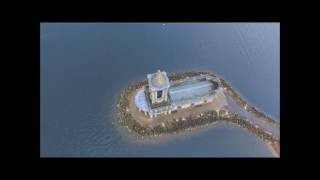 Normanton Church Rutland Flooded and partially submerged by creation of Rutland Water [upl. by Kip532]