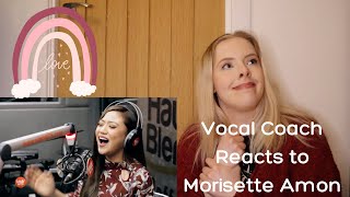 Vocal Coach Reacts to Morissette Amon  Akin Ka Nalang [upl. by Marek]