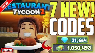 ⚠️HALLOWEEN New⚠️ RESTAURANT TYCOON 2 CODES  ROBLOX RESTAURANT TYCOON 2  RESTAURANT TYCOON 2 CODE [upl. by Lemay]