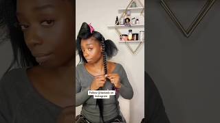 OMG Simple box braids for beginners braids hair shortsviral shorts taviasb [upl. by Alin]