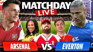 Arsenal vs Everton  Match Day Live [upl. by Ynwat]