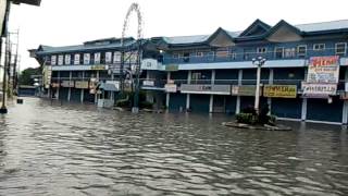 Flooded City of Bacoor Niog 1 and Aguinaldo Hi way [upl. by Tevlev961]