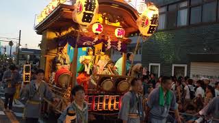 相模原 上溝夏祭り 2018神輿 2  Sagamihara Kamimizo Natsu Festival Mikoshi 2 [upl. by Sucitivel]